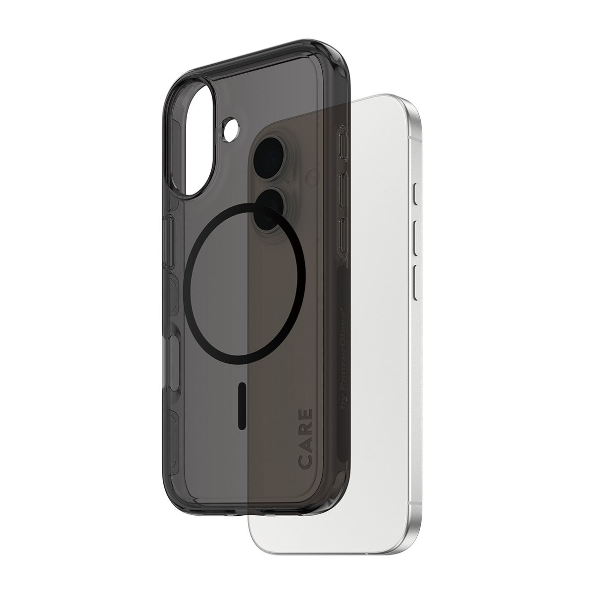 CARE by PanzerGlass® Urban Explorer Case Smokey w. Black MagSafe iPhone 17